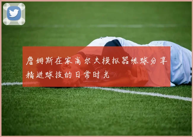 詹姆斯在家高尔夫模拟器练球分享精进球技的日常时光